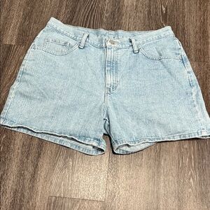 Riders by Lee Light Blue Jean Shorts